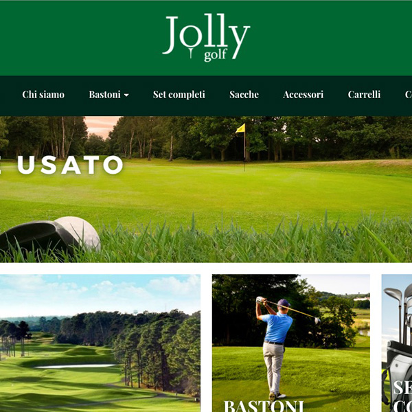 Jolly Golf Shop Ecommerce
